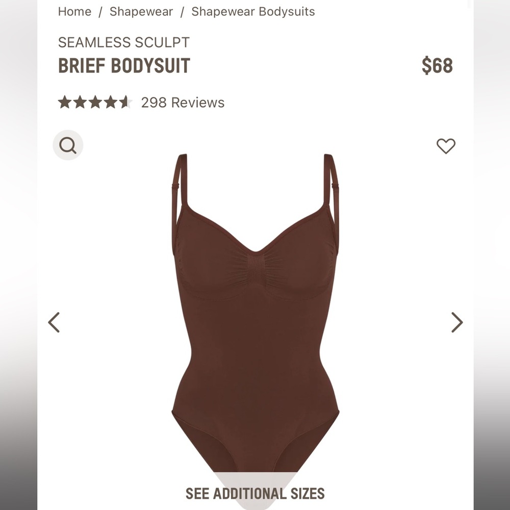 Skims seamless bodysuit